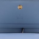Gucci GG Marmont Card Case Pink & Blue 790055