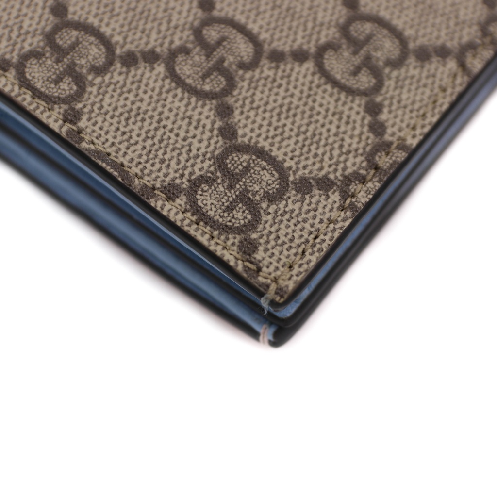 Gucci GG Marmont Card Case Pink & Blue 790055