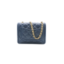 Chanel Caviar Mini Sweet Classic Flap Navy Blue