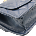 Chanel Caviar Mini Sweet Classic Flap Navy Blue