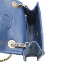 Chanel Caviar Mini Sweet Classic Flap Navy Blue