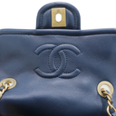 Chanel Caviar Mini Sweet Classic Flap Navy Blue