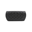 Chanel Caviar Quilted Glasses Case With Chain Black