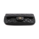 Chanel Caviar Quilted Glasses Case With Chain Black