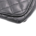 Chanel Caviar Quilted Glasses Case With Chain Black