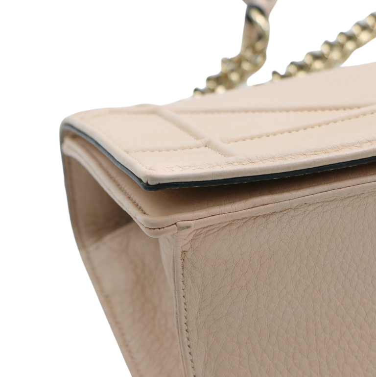 Christian Dior Grained Calfskin Small Diorama Flap Bag