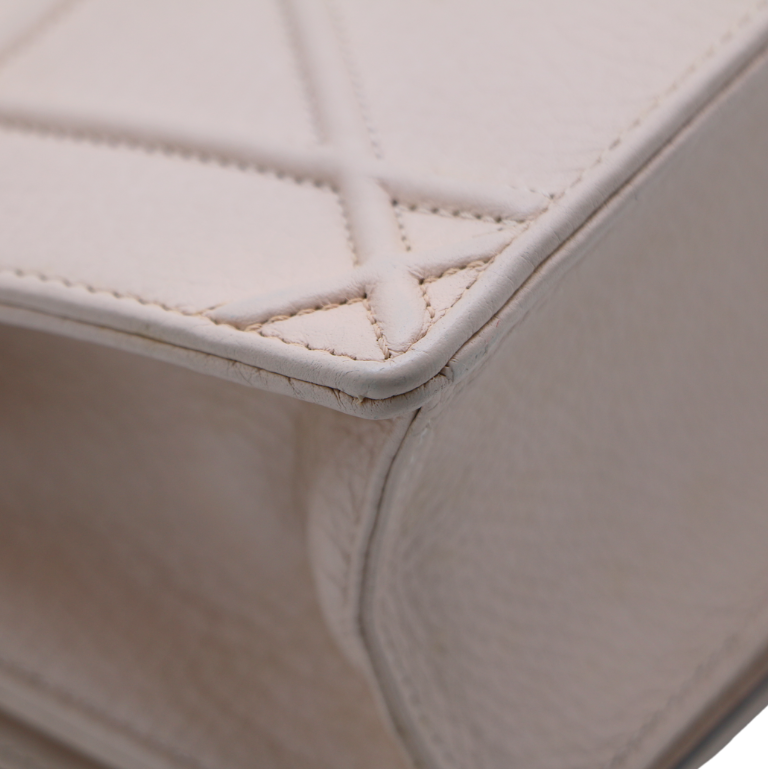 Christian Dior Grained Calfskin Small Diorama Flap Bag