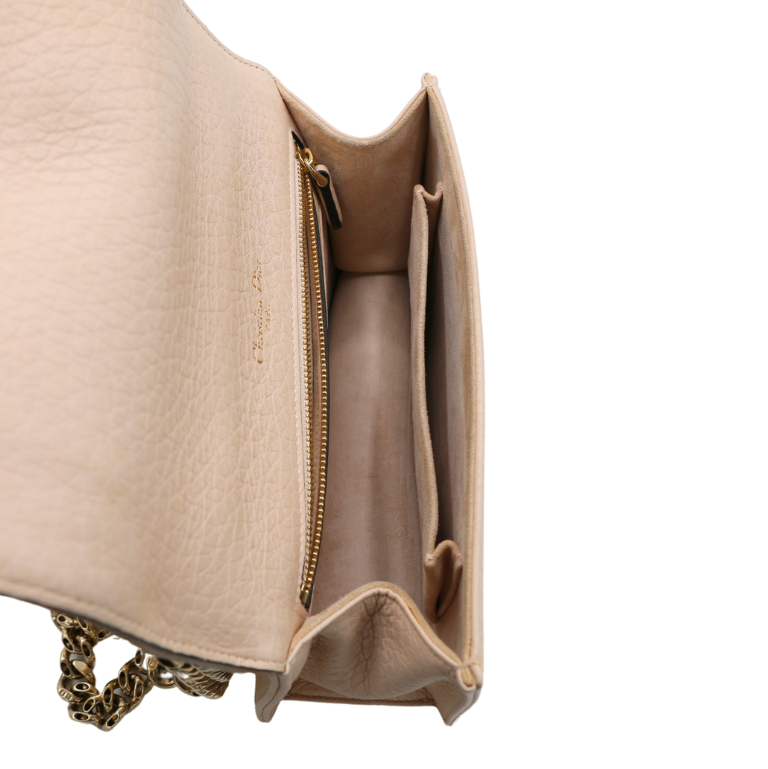 Christian Dior Grained Calfskin Small Diorama Flap Bag