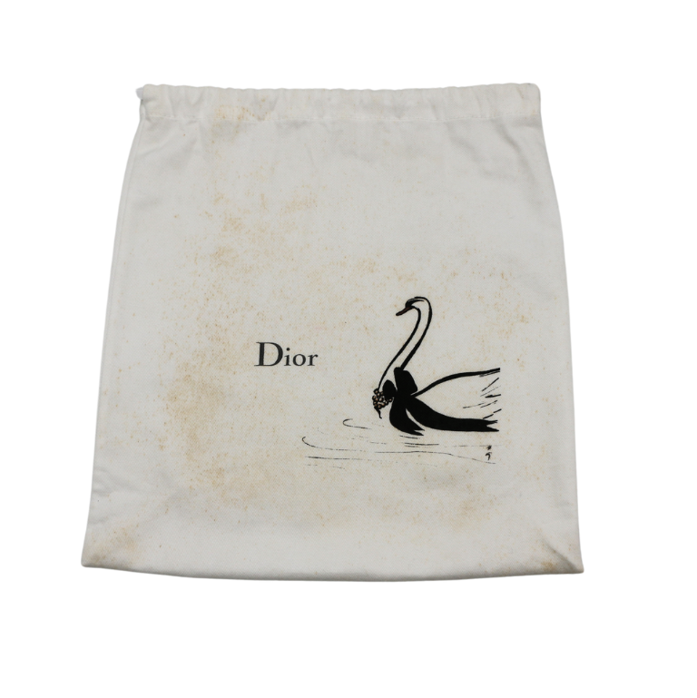 Christian Dior Grained Calfskin Small Diorama Flap Bag