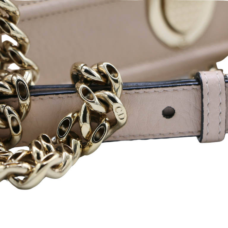 Christian Dior Grained Calfskin Small Diorama Flap Bag