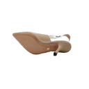 Christian Dior J'Adior Slingback Pump Beige Technical Fabric In Size 38 1/2