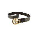 Gucci Re-Edition Wide Leather Belt 400593 Size 90 36