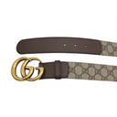 Gucci Re-Edition Wide Leather Belt 400593 Size 90 36