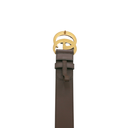 Gucci Re-Edition Wide Leather Belt 400593 Size 90 36