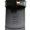 Gucci Re-Edition Wide Leather Belt 400593 Size 110 44