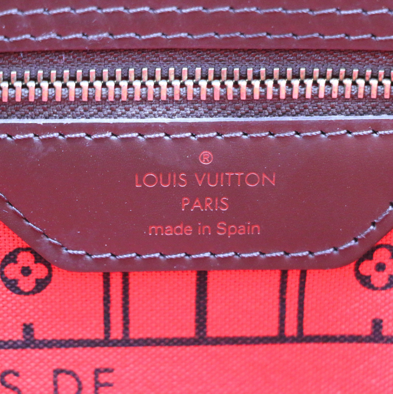 Louis Vuitton Damier Ebene Neverfull MM