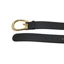 Gucci G Buckle Belt Black 655567 Size 70 28