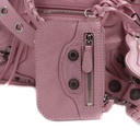 Balenciaga  Agneau Arena Neo Cagole Handbag XS Pink
