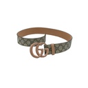 Gucci Re-Edition Wide Leather Belt 400593 Size 70 28