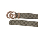 Gucci Re-Edition Wide Leather Belt 400593 Size 70 28