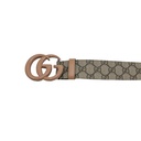 Gucci Re-Edition Wide Leather Belt 400593 Size 70 28