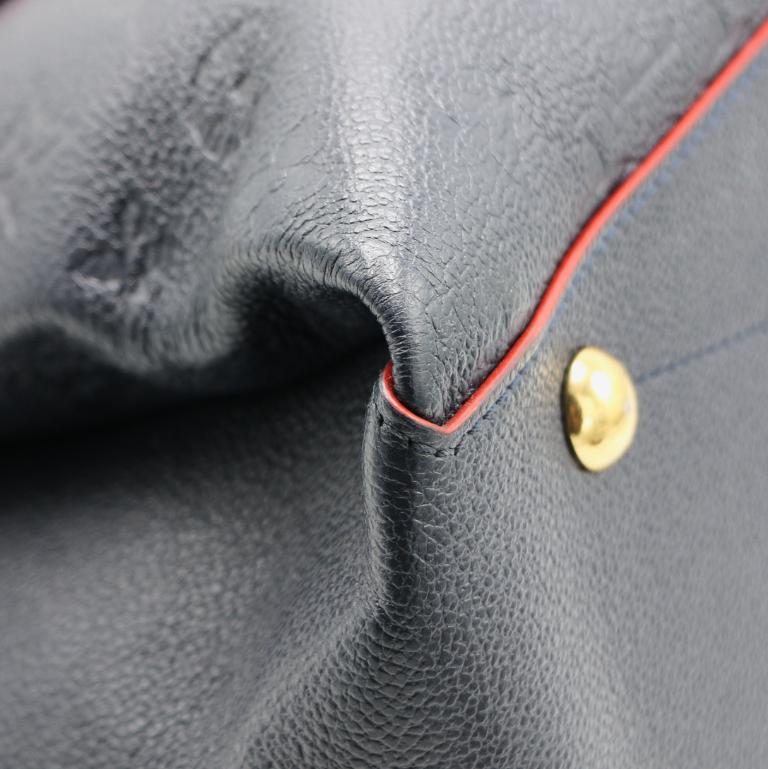 Louis Vuitton Empreinte Georges MM Marine Rouge