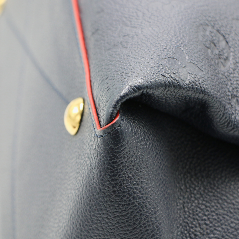 Louis Vuitton Empreinte Georges MM Marine Rouge