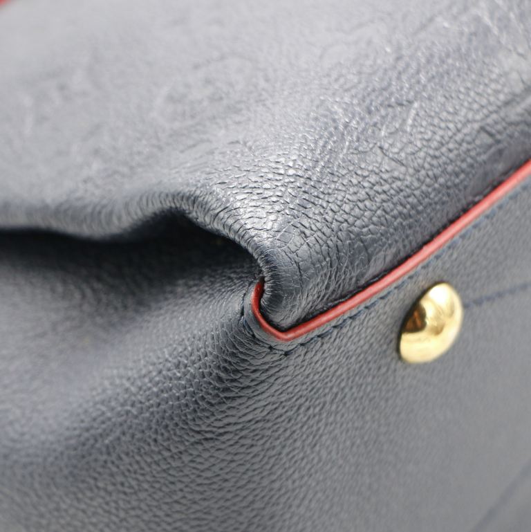 Louis Vuitton Empreinte Georges MM Marine Rouge