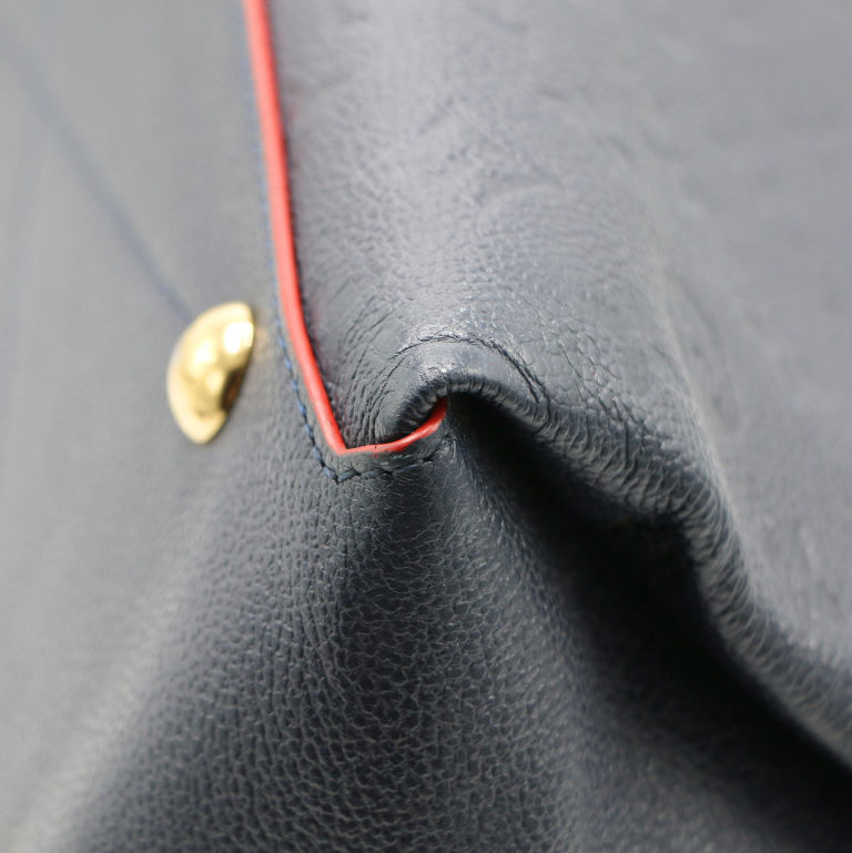 Louis Vuitton Empreinte Georges MM Marine Rouge