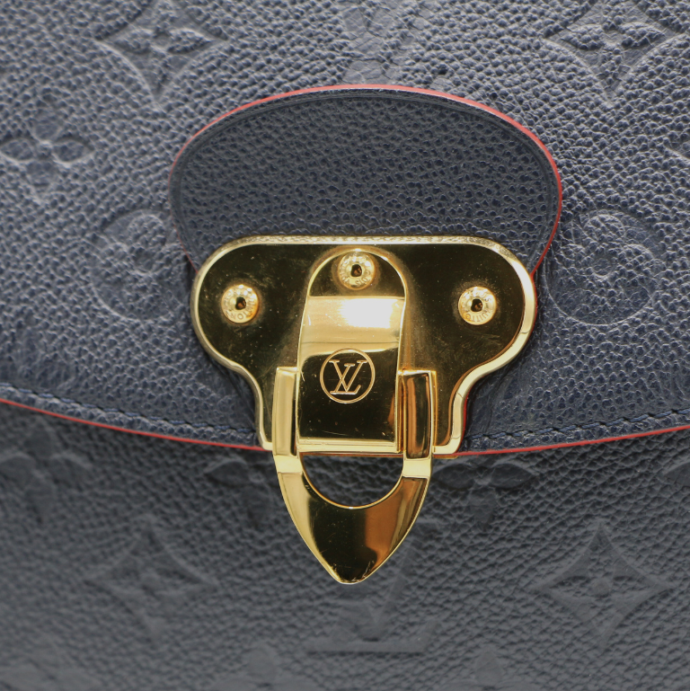 Louis Vuitton Empreinte Georges MM Marine Rouge