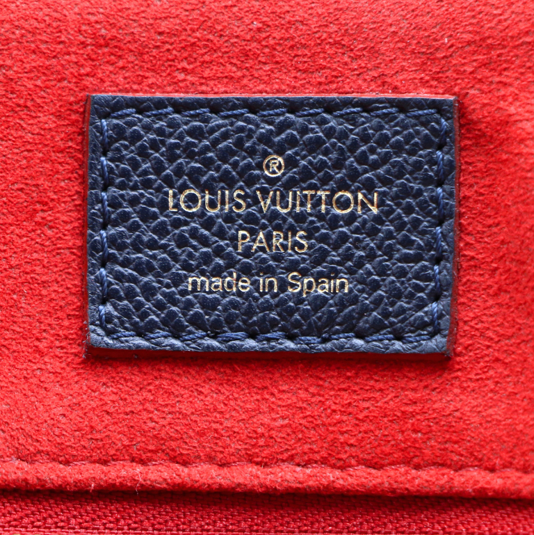 Louis Vuitton Empreinte Georges MM Marine Rouge