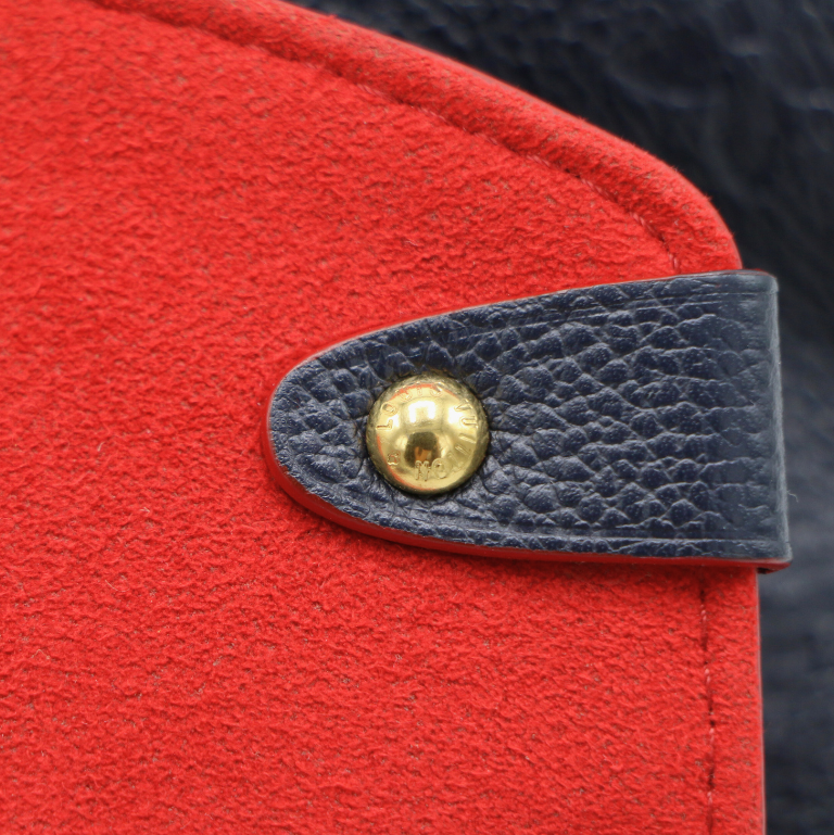 Louis Vuitton Empreinte Georges MM Marine Rouge