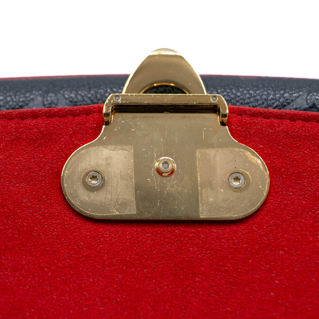 Louis Vuitton Empreinte Georges MM Marine Rouge