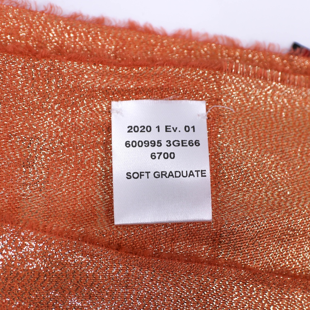 Gucci Shiny Scarf Pink 600995 In Size 70x120