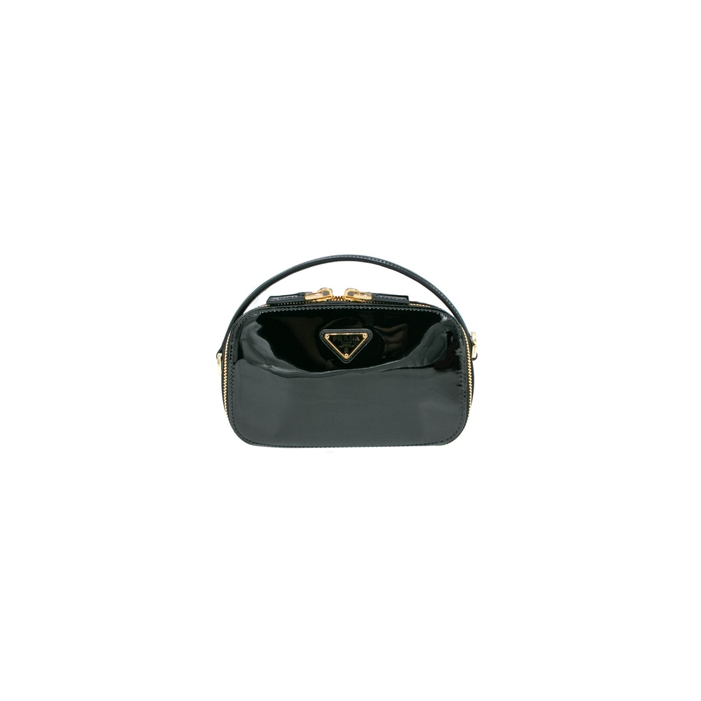 Prada Odette Leather Mini-Bag Black
