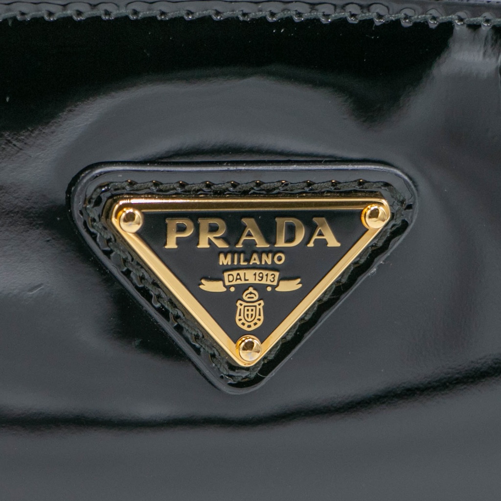 Prada Odette Leather Mini-Bag Black