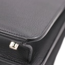 Fendi Peekaboo Medium Leather Handbag Black 7VA529