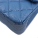Chanel Classic Caviar Small Bag Blue