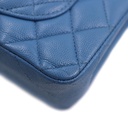 Chanel Classic Caviar Small Bag Blue