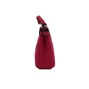 Fendi Fuchsia Leather Micro Peekaboo Crossbody Bag