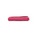 Christian Dior Cannage Leather Lady Dior Wallet On Chain Pink