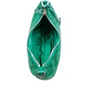 Prada Satin Crystal Re-Edition 2005 Green Shoulder Bag