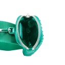 Prada Satin Crystal Re-Edition 2005 Green Shoulder Bag
