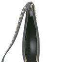 Valentino Garavani Rockstud Mini Moon Leather Bag Black