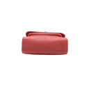 Chanel Calfskin Stitched Small Flap Bag Pink