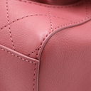 Chanel Calfskin Stitched Small Flap Bag Pink
