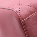 Chanel Calfskin Stitched Small Flap Bag Pink