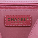 Chanel Calfskin Stitched Small Flap Bag Pink