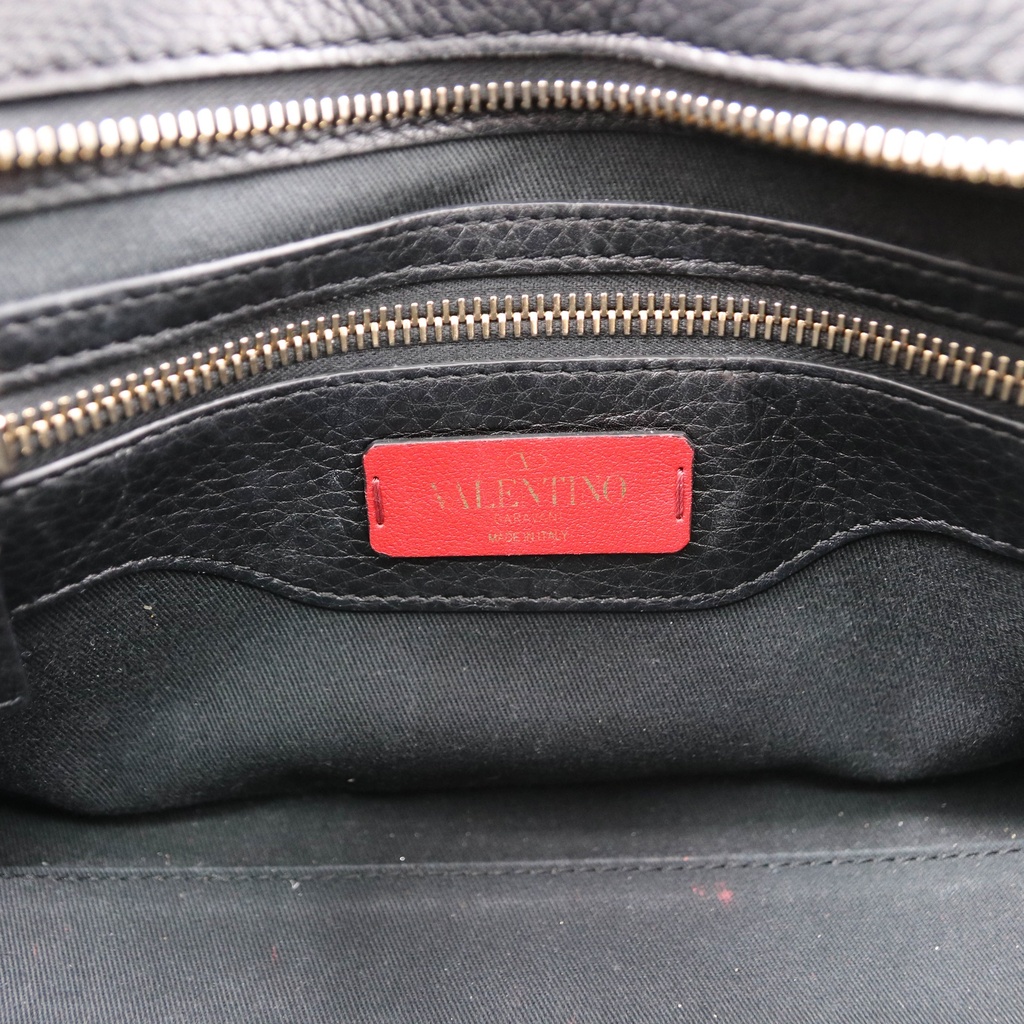 Valentino Small Rockstud Grainy Calfskin Crossbody Bag