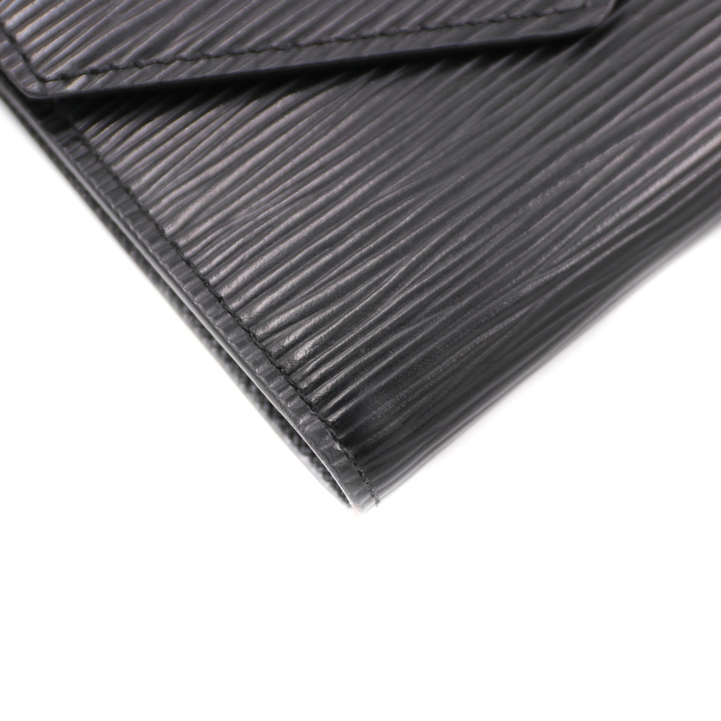 Louis Vuitton Epi Black Compact Wallet